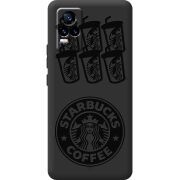 Черный чехол BoxFace Vivo V21E Black Coffee