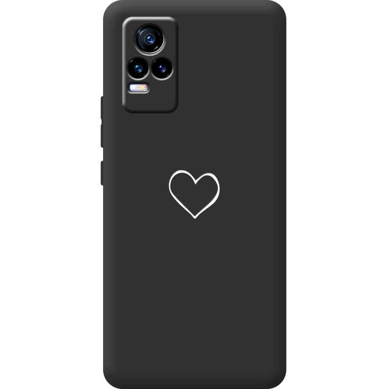 Черный чехол BoxFace Vivo V21E My Heart