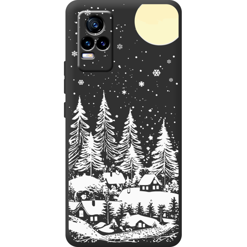 Черный чехол BoxFace Vivo V21E 