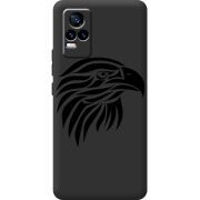 Черный чехол BoxFace Vivo V21E Eagle