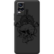 Черный чехол BoxFace Vivo V21E 