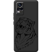 Черный чехол BoxFace Vivo V21E 