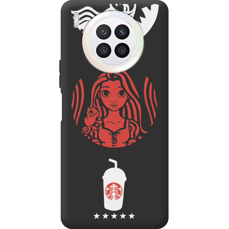 Черный чехол BoxFace Huawei Nova 8i RedWhite Coffee