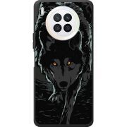 Черный чехол BoxFace Huawei Nova 8i Wolf