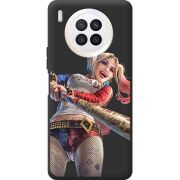 Черный чехол BoxFace Huawei Nova 8i Happy Harley Quinn