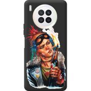 Черный чехол BoxFace Huawei Nova 8i Tanker Girl