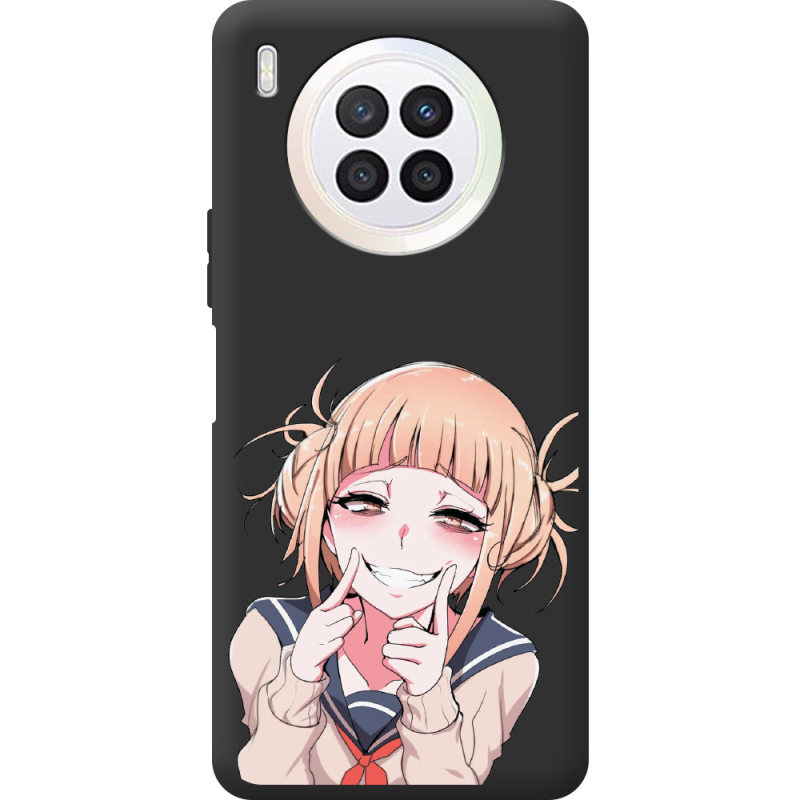 Черный чехол BoxFace Huawei Nova 8i Himiko Toga Smile