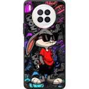 Черный чехол BoxFace Huawei Nova 8i Малий вухань