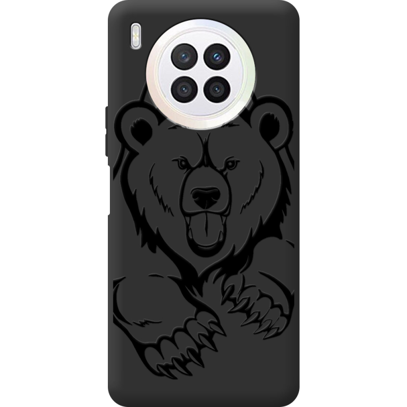 Черный чехол BoxFace Huawei Nova 8i Grizzly Bear