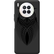 Черный чехол BoxFace Huawei Nova 8i Owl