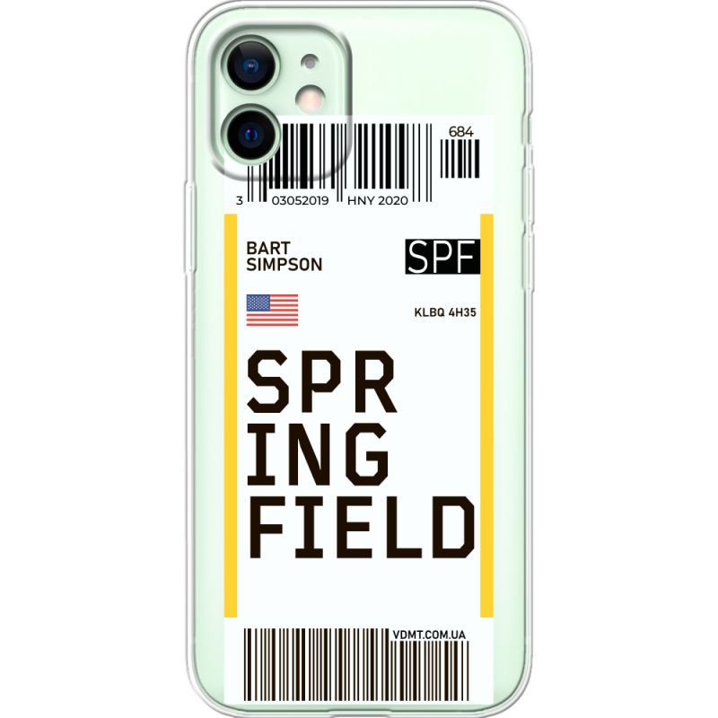 Чашка тест Ticket Springfield