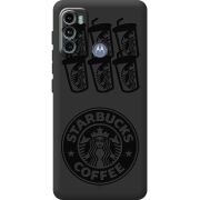Черный чехол BoxFace Motorola G60 Black Coffee