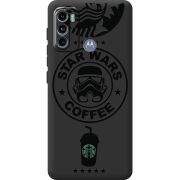 Черный чехол BoxFace Motorola G60 Dark Coffee