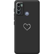 Черный чехол BoxFace Motorola G60 My Heart