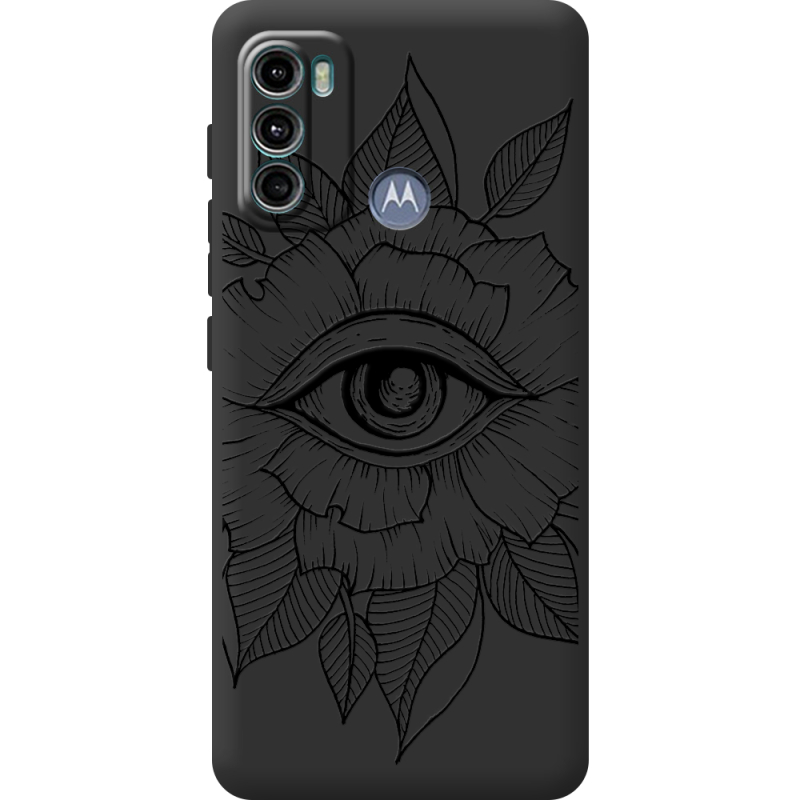 Черный чехол BoxFace Motorola G60 Eye