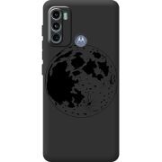 Черный чехол BoxFace Motorola G60 Planet