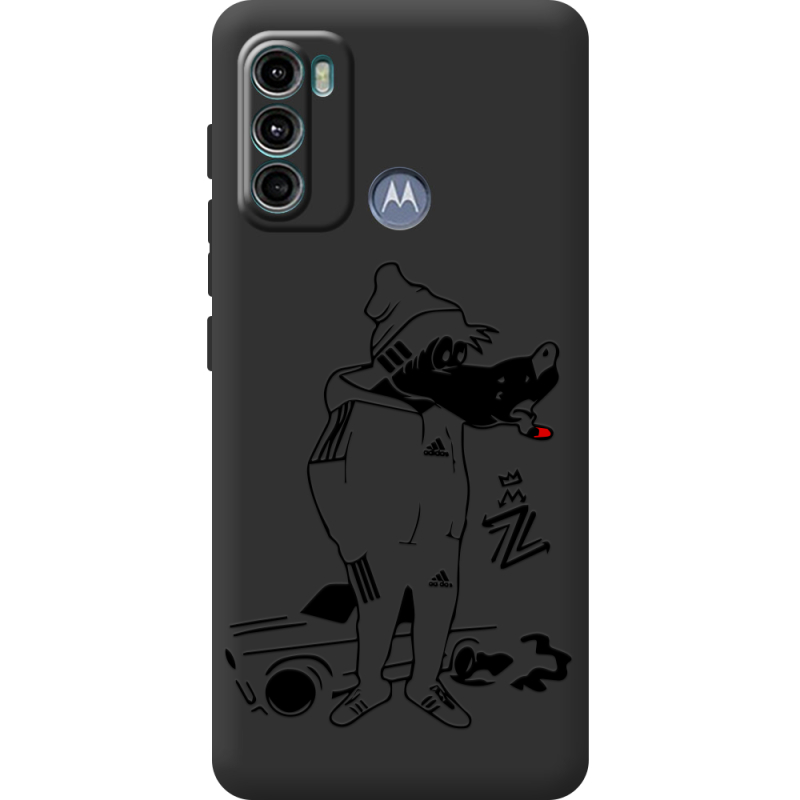 Черный чехол BoxFace Motorola G60 