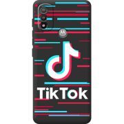 Черный чехол BoxFace Motorola E20 Tik Tok