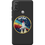 Черный чехол BoxFace Motorola E20 NASA