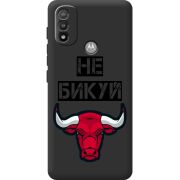 Черный чехол BoxFace Motorola E20 Не Бикуй