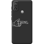 Черный чехол BoxFace Motorola E20 Pew Pew