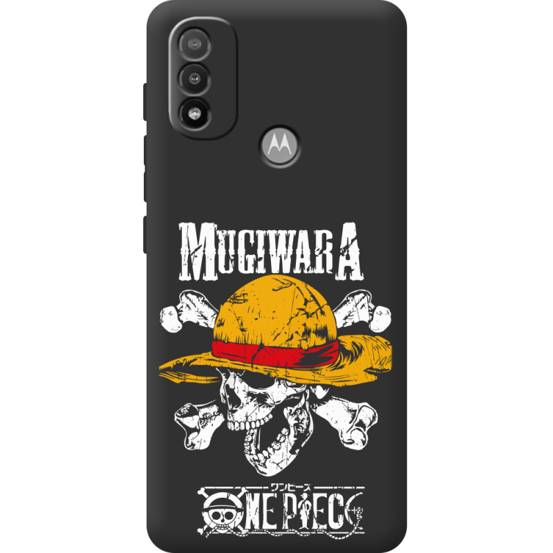 Черный чехол BoxFace Motorola E20 One Piece Большой куш