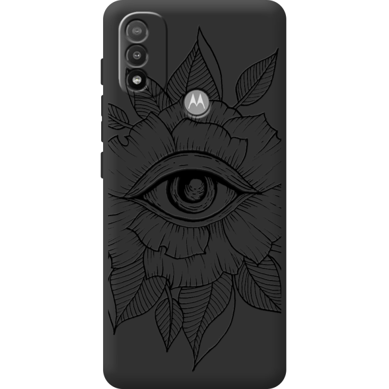 Черный чехол BoxFace Motorola E20 Eye