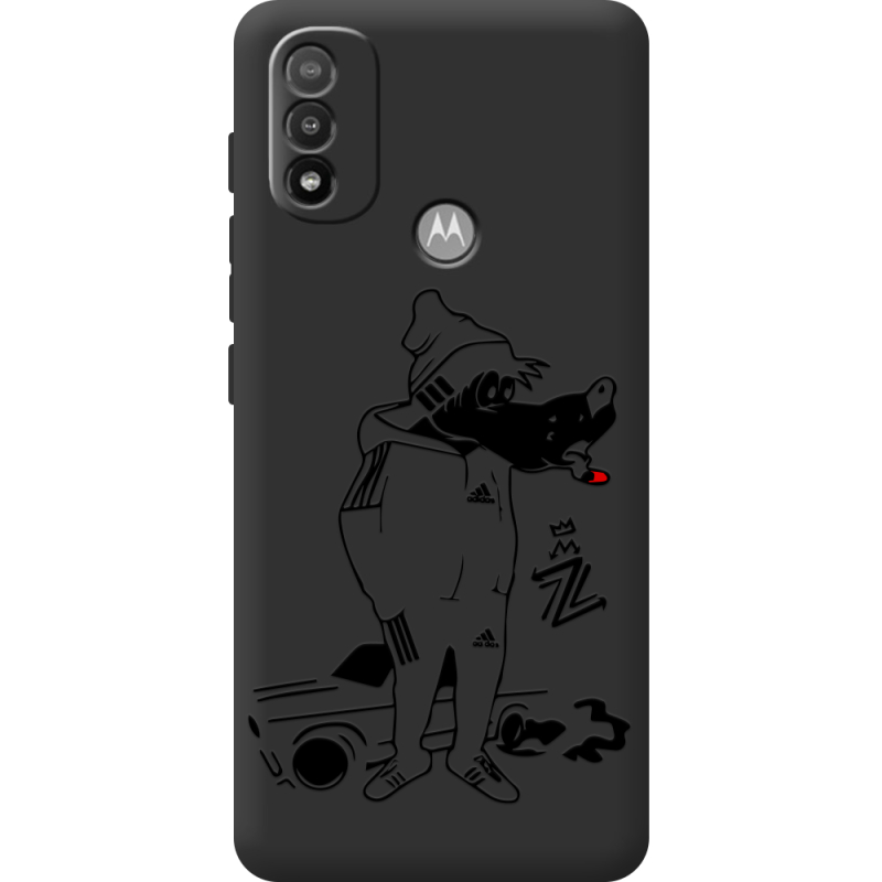 Черный чехол BoxFace Motorola E20 