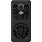 Черный чехол BoxFace Nokia C21 Black Coffee