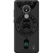 Черный чехол BoxFace Nokia C21 Dark Coffee