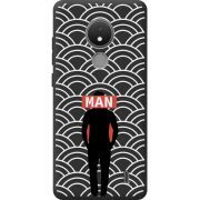 Черный чехол BoxFace Nokia C21 Man Pattern