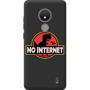 Черный чехол BoxFace Nokia C21 No Internet