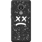Черный чехол BoxFace Nokia C21 Sad Way