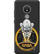 Черный чехол BoxFace Nokia C21 NASA Spaceship