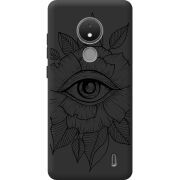 Черный чехол BoxFace Nokia C21 Eye