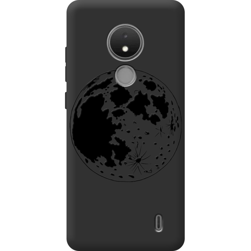 Черный чехол BoxFace Nokia C21 Planet