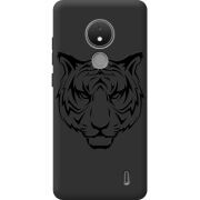 Черный чехол BoxFace Nokia C21 Tiger