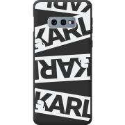 Черный чехол BoxFace Samsung G970 Galaxy S10e White Karl