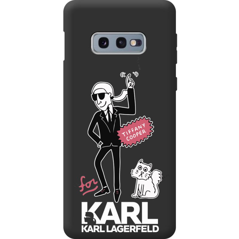 Черный чехол BoxFace Samsung G970 Galaxy S10e For Karl