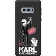 Черный чехол BoxFace Samsung G970 Galaxy S10e For Karl