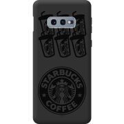 Черный чехол BoxFace Samsung G970 Galaxy S10e Black Coffee