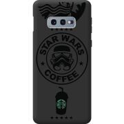 Черный чехол BoxFace Samsung G970 Galaxy S10e Dark Coffee