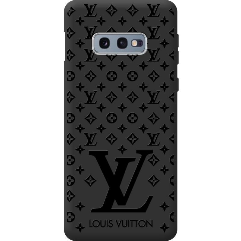 Черный чехол BoxFace Samsung G970 Galaxy S10e LV Style