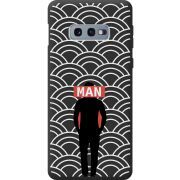 Черный чехол BoxFace Samsung G970 Galaxy S10e Man Pattern