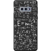 Черный чехол BoxFace Samsung G970 Galaxy S10e E=mc2