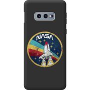 Черный чехол BoxFace Samsung G970 Galaxy S10e NASA