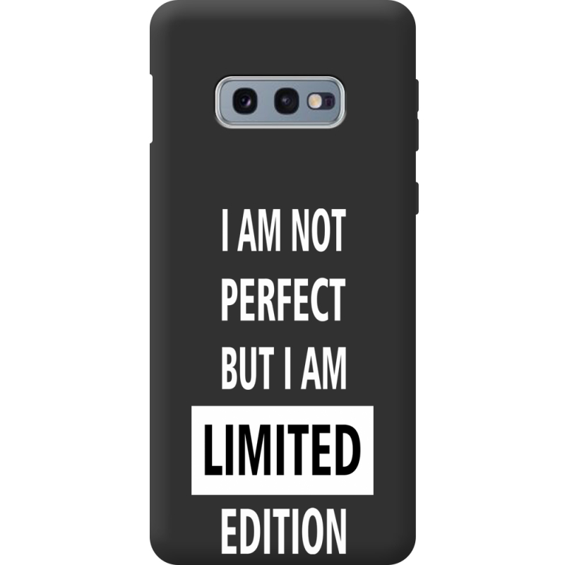 Черный чехол BoxFace Samsung G970 Galaxy S10e Limited Edition