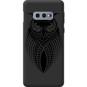 Черный чехол BoxFace Samsung G970 Galaxy S10e Owl