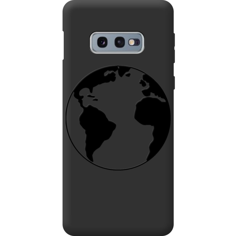 Черный чехол BoxFace Samsung G970 Galaxy S10e Earth