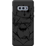 Черный чехол BoxFace Samsung G970 Galaxy S10e Bear King